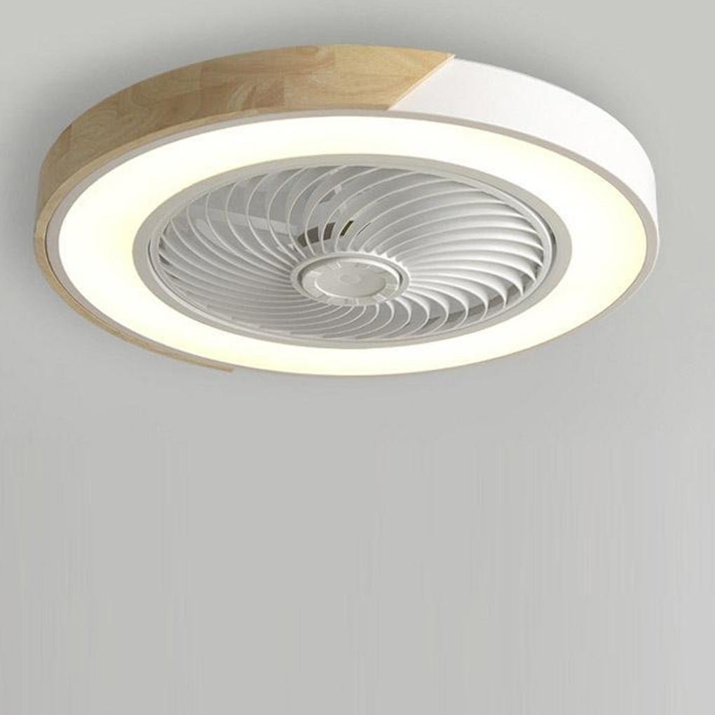 Lumera Bladeless Ceiling Fan With Integrated Lights | Orntli
