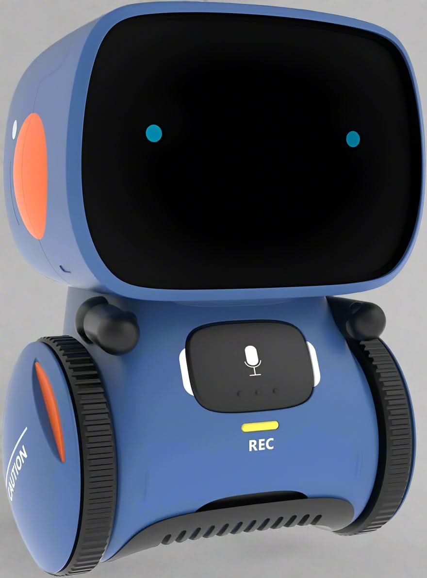 PulseRobo Mini Sesli Komutlarla Çalışan Çocuklar İçin Etkileşimli Dans Robotu
