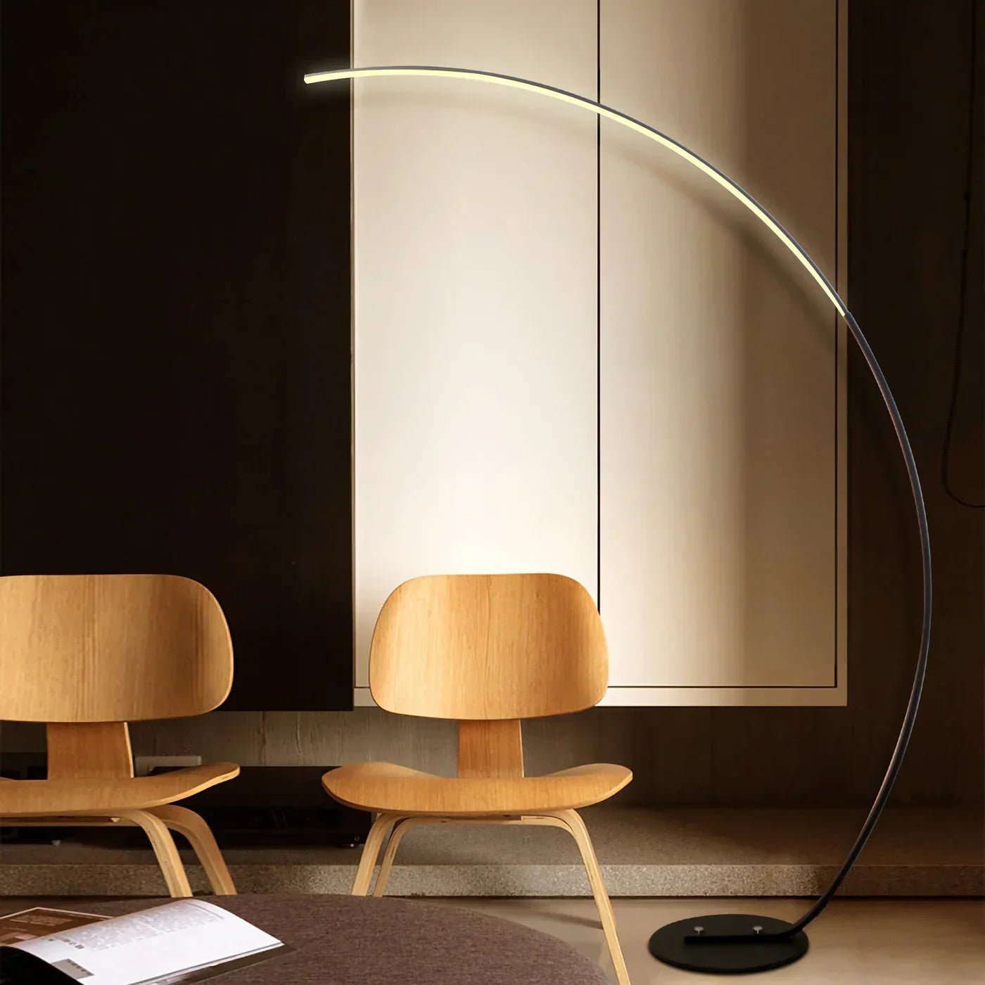 LuminArc Stylish Arched RGB Floor Lamp Adjustable For Home
