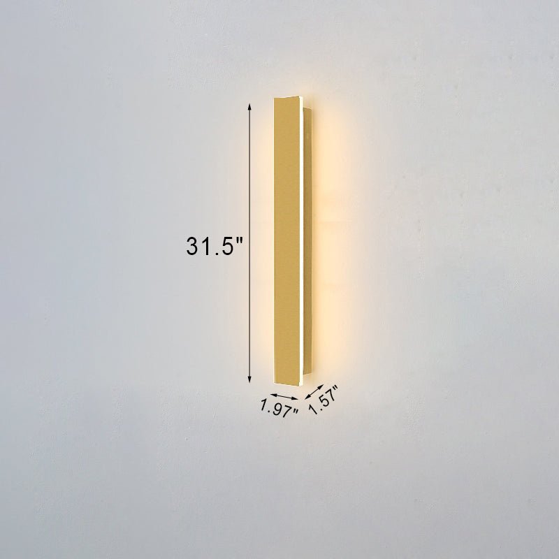 ضوء حائط LED مقاوم للماء AurionGlow ذهبي للخارجية