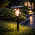 LumenPulse solcelle LED utendørslys med bevegelsessensor for camping