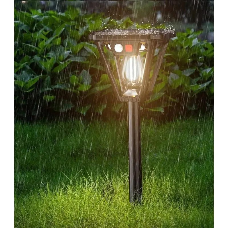 LumenPulse solcelle LED utendørslys med bevegelsessensor for camping