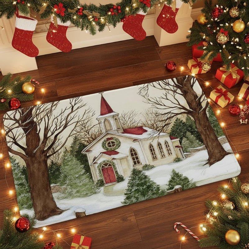 JollyMat Non Slip Christmas Doormat For Clean Festive Entrances Homeowners