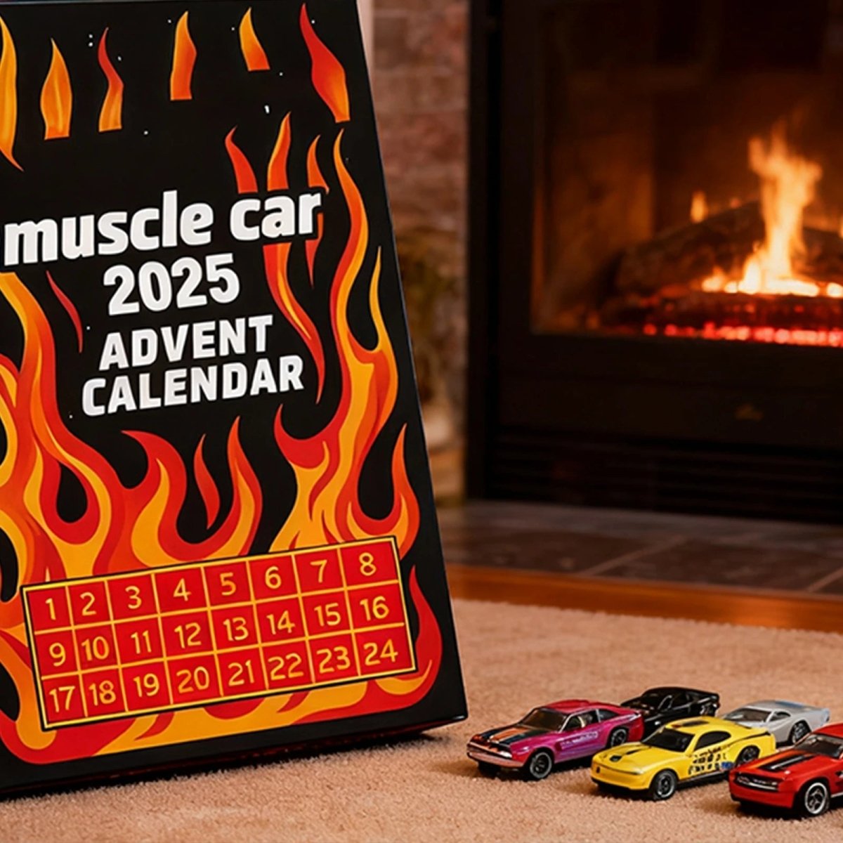 Calendarul de Advent CarQuest 24 Mașini: Dezvăluiri zilnice de mașini pentru copii și pasionații de mașini
