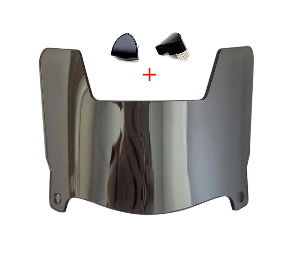 Polaris Miniature Football Helmet Visor With Mirror Finish For Collectors