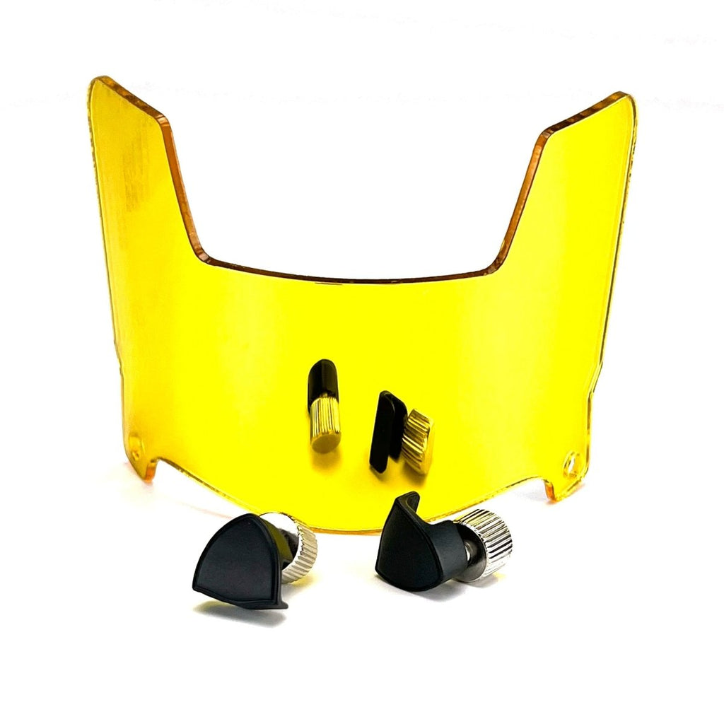 Polaris Miniature Football Helmet Visor With Mirror Finish For Collectors