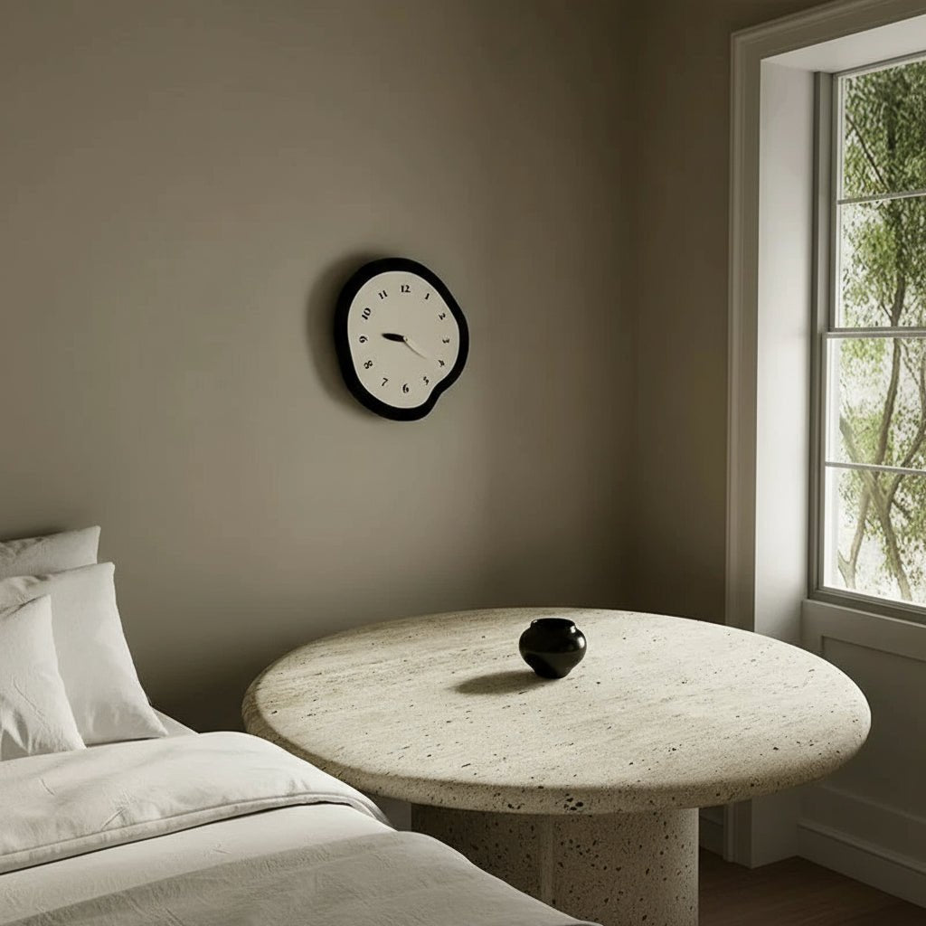 NovaEra Moderne Abstrakt Veggklokke med Elegant Akrylfinish