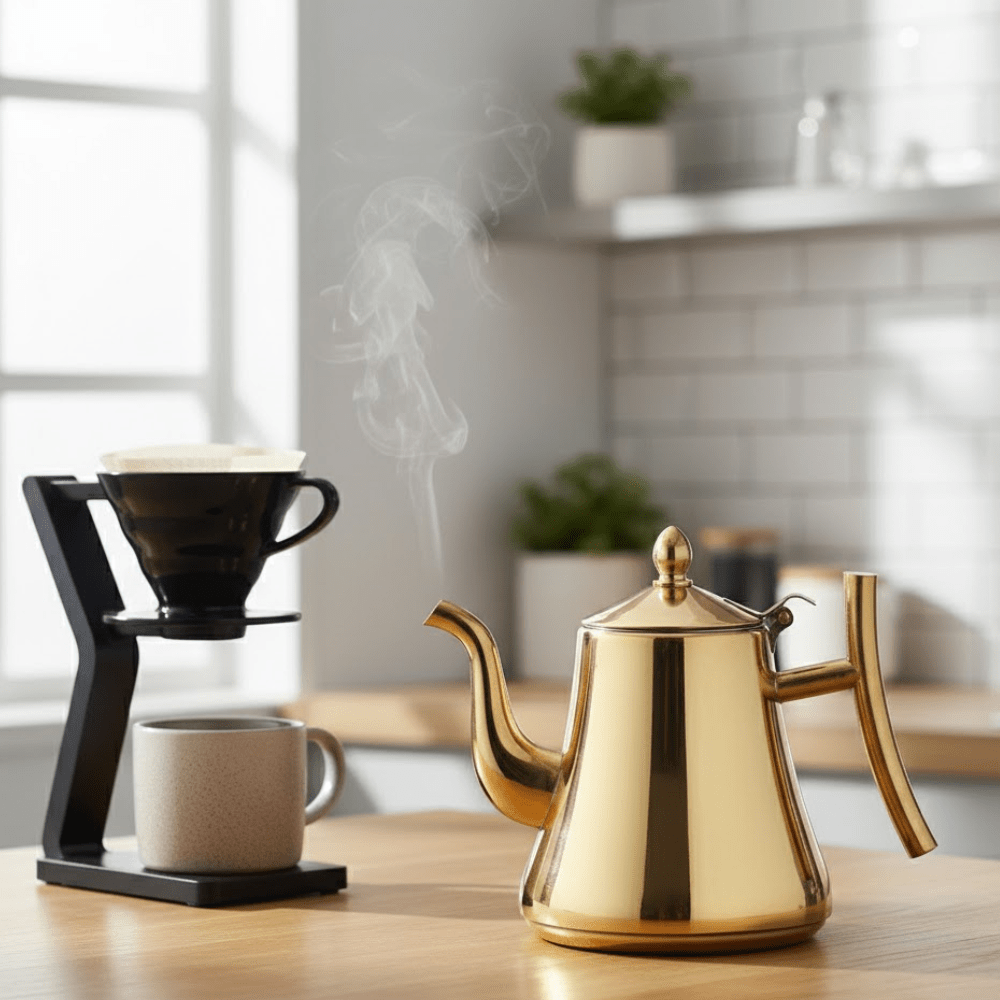 Stonehaven Premium induksjonskjele med innebygd filter for te-elskere