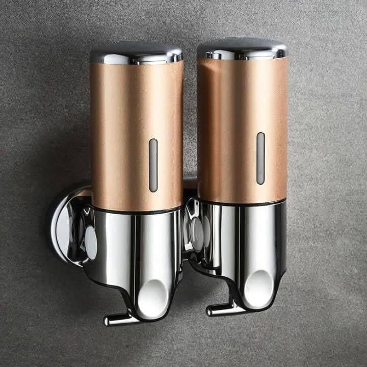 Dispenser de Sabonete de Parede LUXSOAP com Design Elegante e Moderno para Casas de Banho