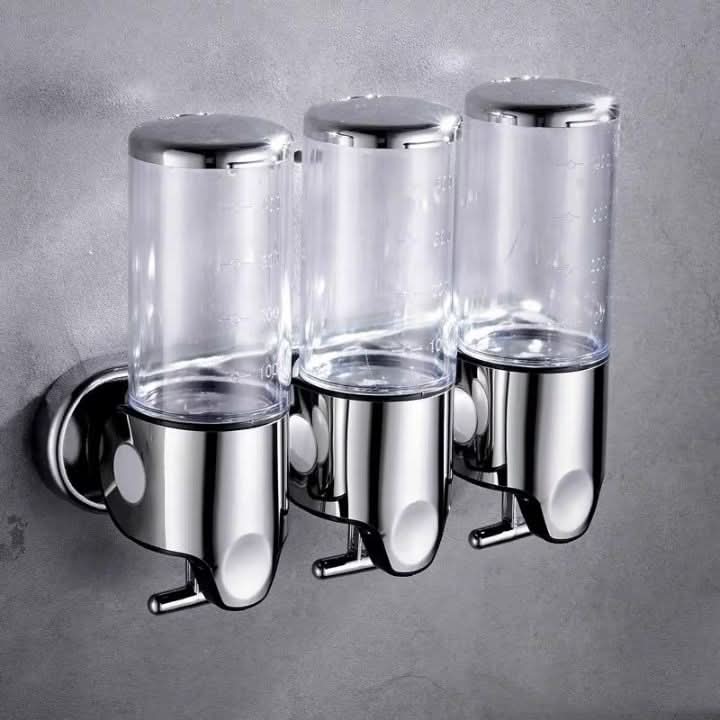 Dispenser de Sabonete de Parede LUXSOAP com Design Elegante e Moderno para Casas de Banho