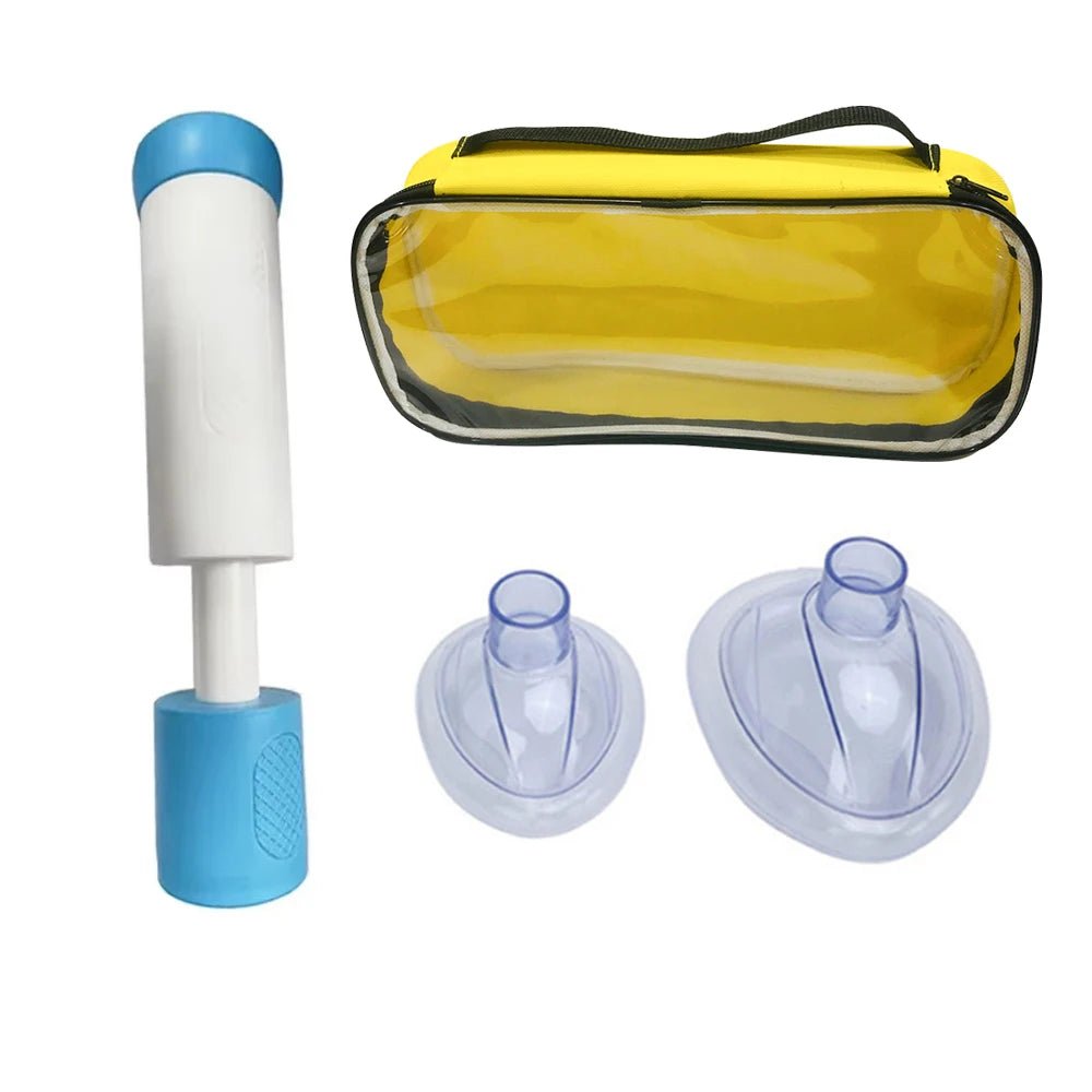 Kit Portátil AirGuard para Socorro Rápido em Caso de Engasgamento Compacto para Todas as Idades