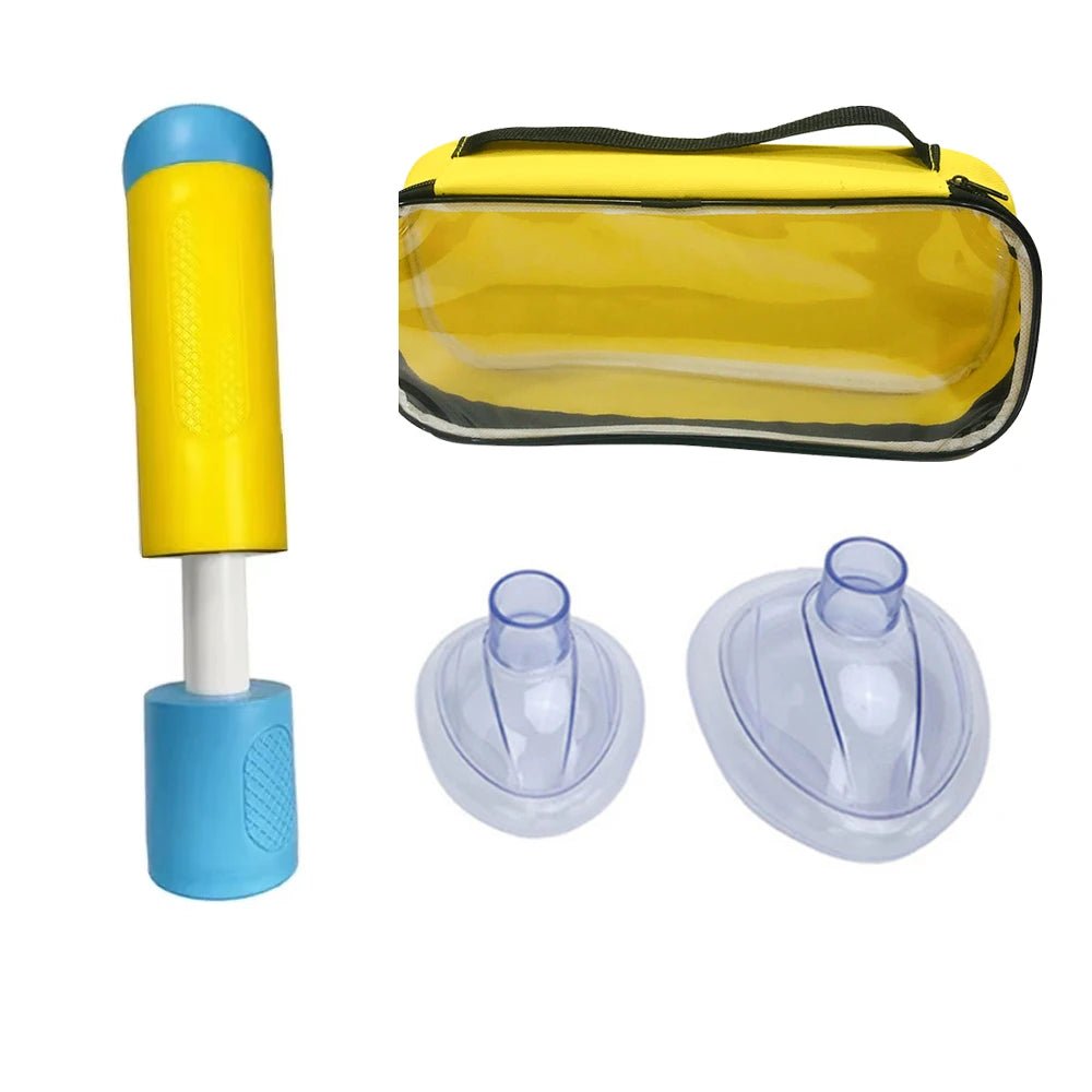 Kit Portátil AirGuard para Socorro Rápido em Caso de Engasgamento Compacto para Todas as Idades