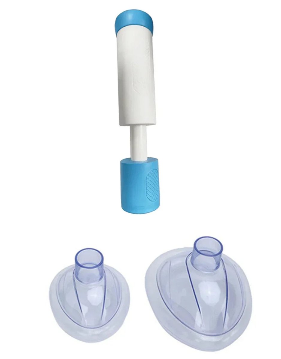 Kit Portátil AirGuard para Socorro Rápido em Caso de Engasgamento Compacto para Todas as Idades