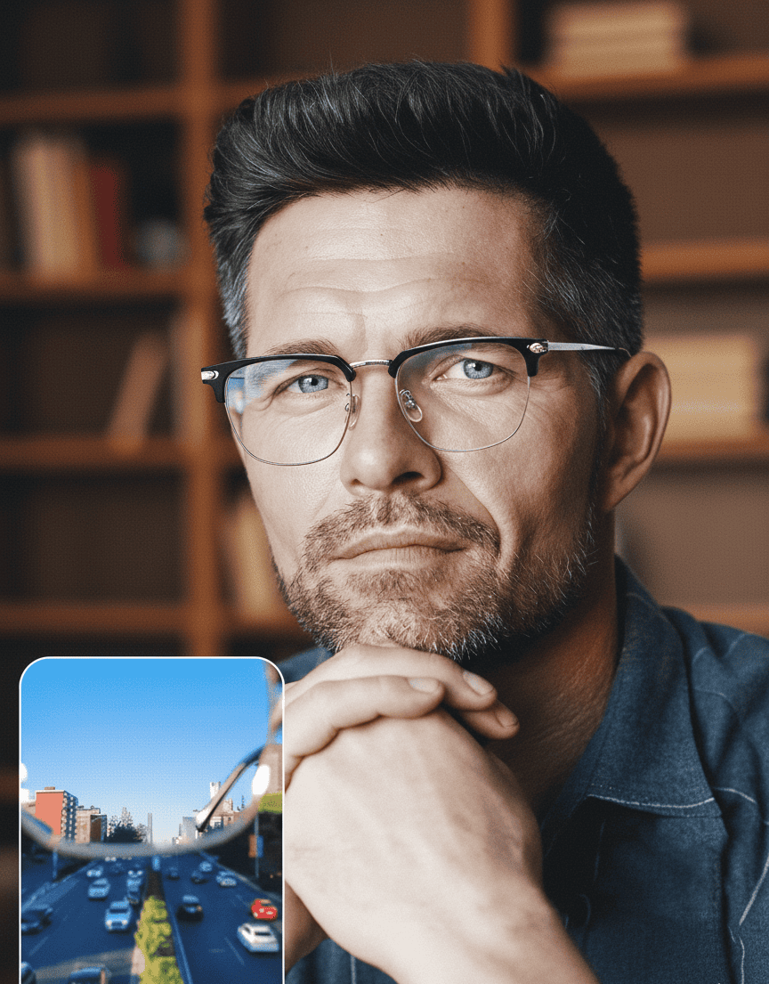 LumiRead Ultra Light Reading Glasses With Blue Light Filter For Everyday Readers