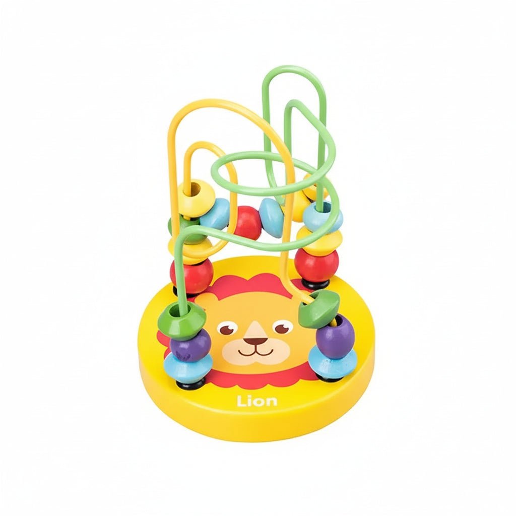 Montaña Rusa Compacta de Cuentas de Madera Tiny Trails para Juego Inspirado en Montessori