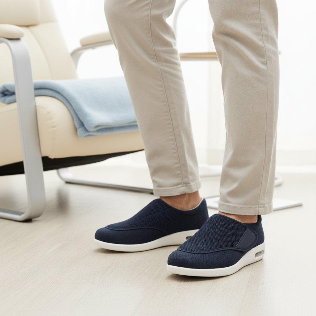 EASEWALK Extra Wide Shoes for Sensitive Feet with Gentle Comfort