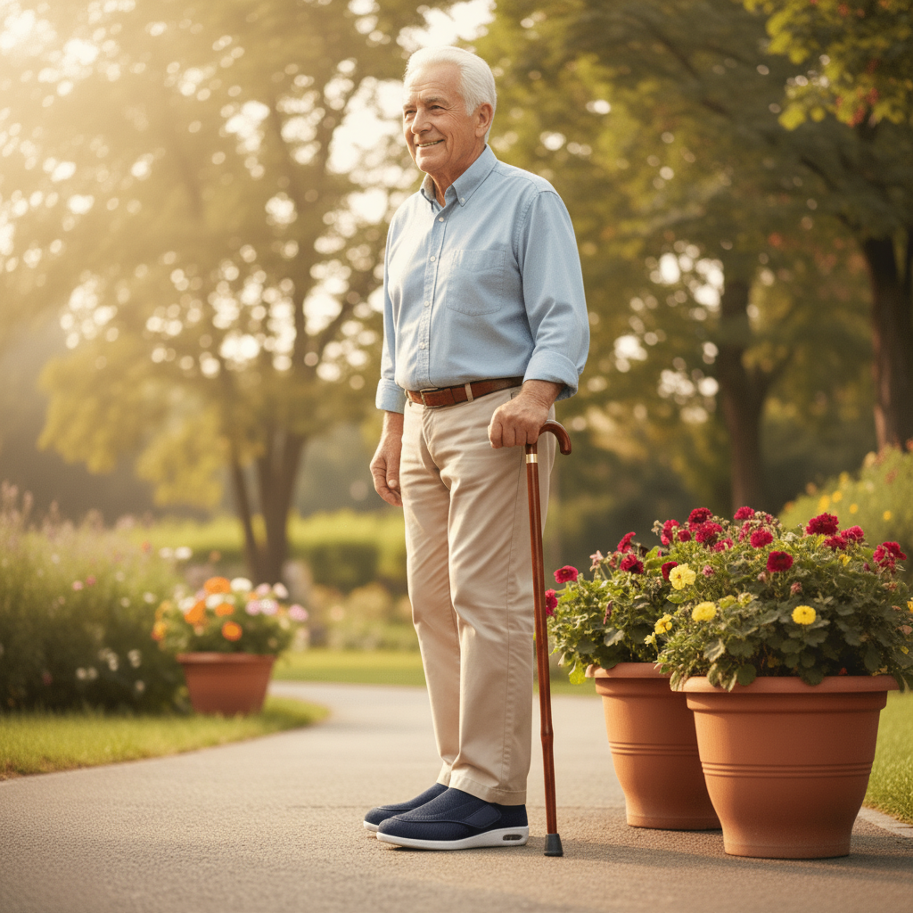 EASEWALK Extra Wide Shoes for Sensitive Feet with Gentle Comfort