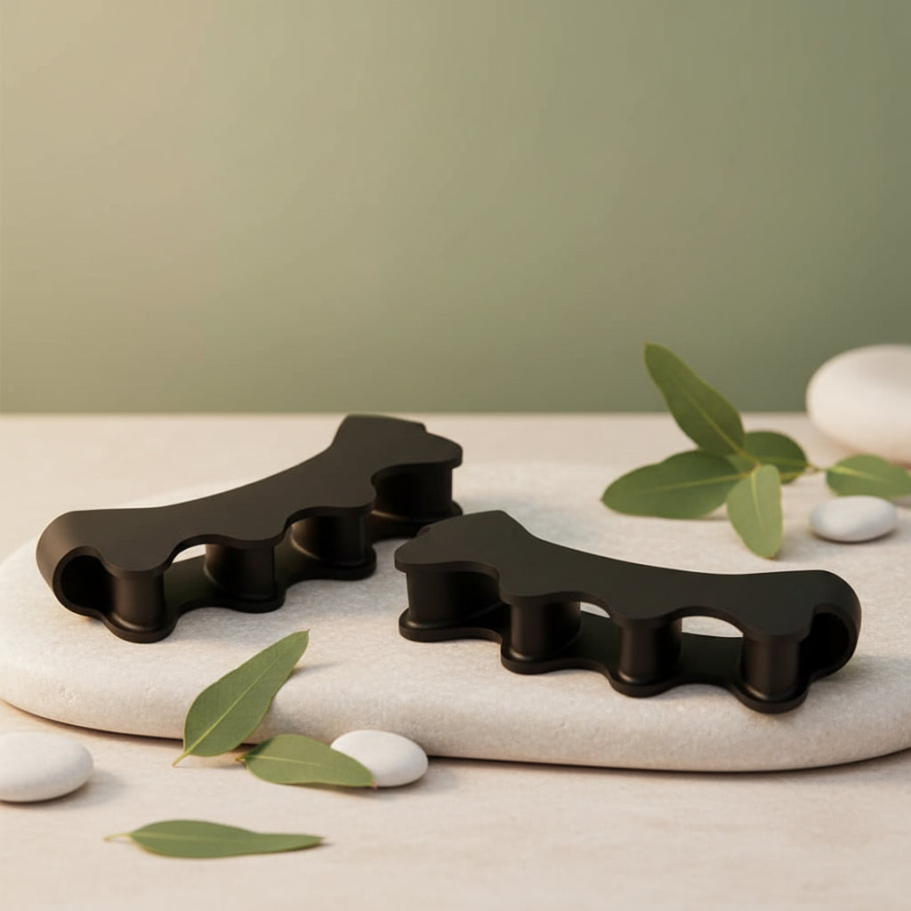 Separador de Dedos de Silicona Suave ZenToes para Comodidad en los Pies Todo el Día