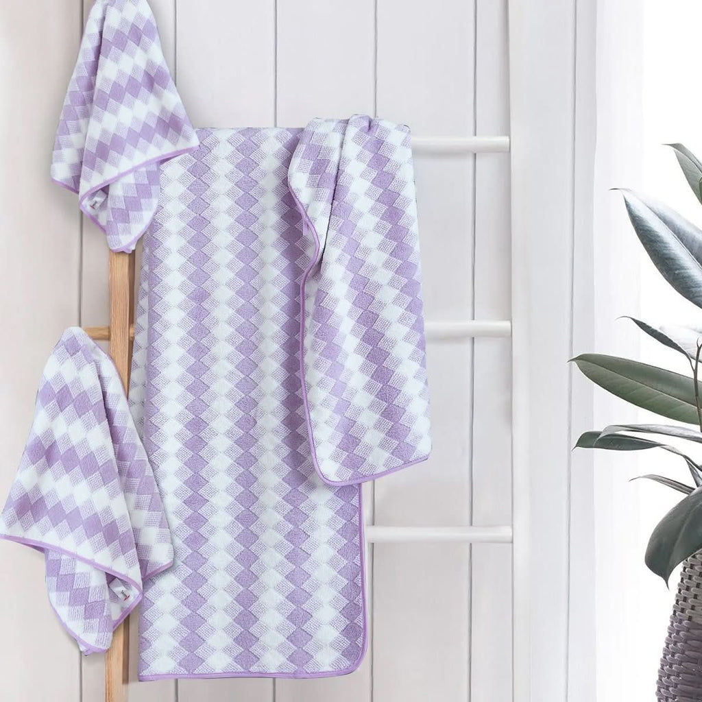 Toallas AzureWave ultra suaves, altamente absorbentes, de algodón de secado rápido para spa en casa