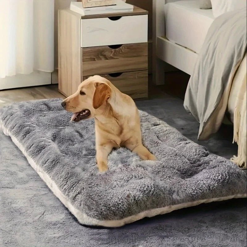 LunaLuxe Blødt Hundeseng Ultra Blød Plys til Beroligende Afslapning
