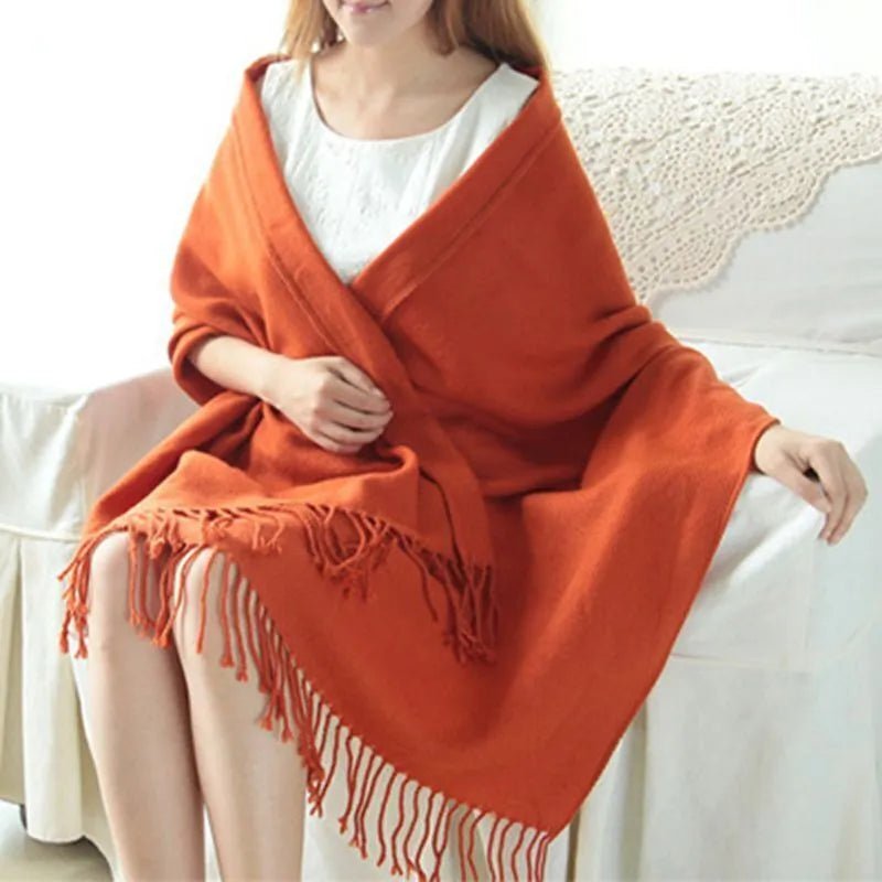 NovaWeave Soft Diamond Pattern Scarf For Timeless Style And Warm Elegance