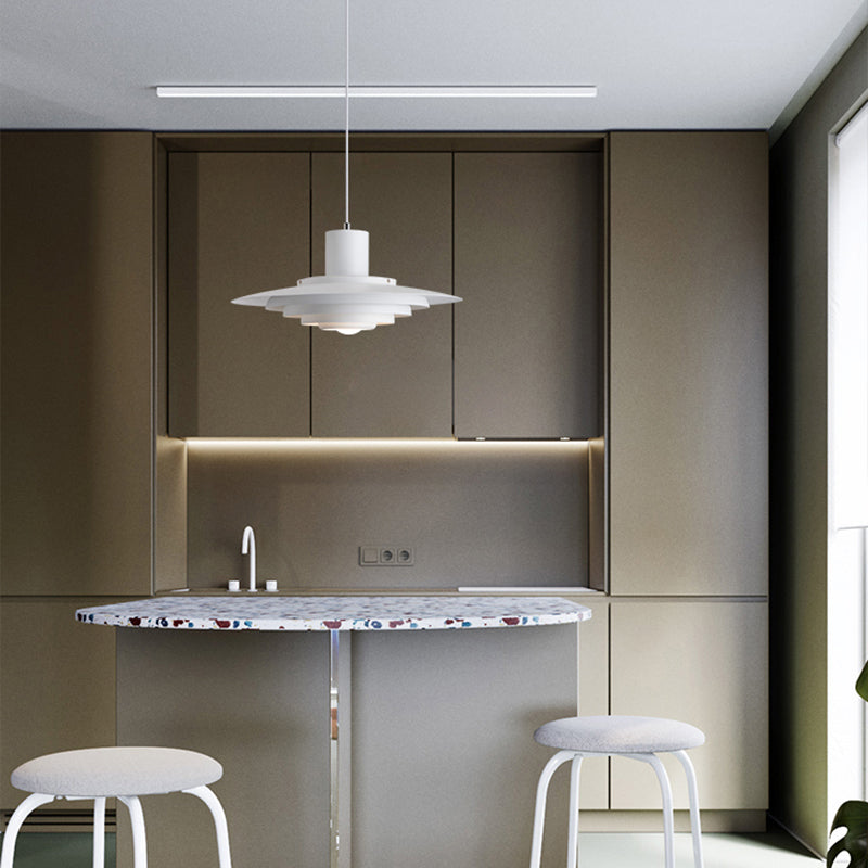 Nordal - nowoczesna lampa wisząca z aluminium