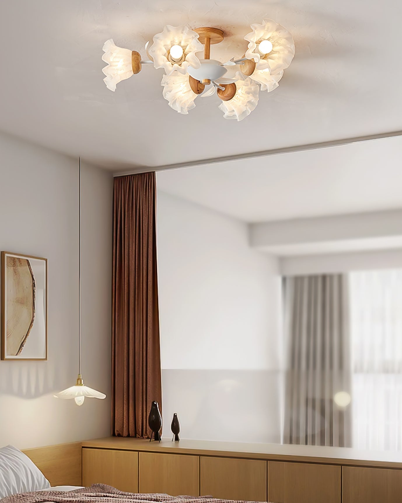Aurelia Bloom blomster-taklampe i moderne design