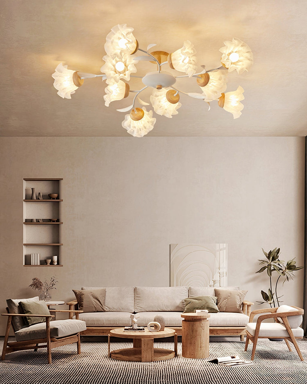 Aurelia Bloom blomster-taklampe i moderne design
