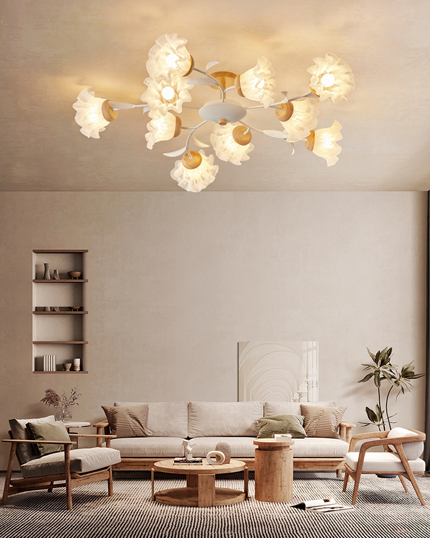 Aurelia Bloom blomster-taklampe i moderne design
