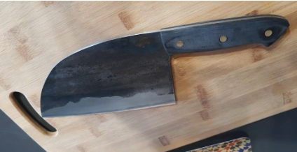 Serbisk Almazan kokkekniv | Håndlavet madlavningskniv