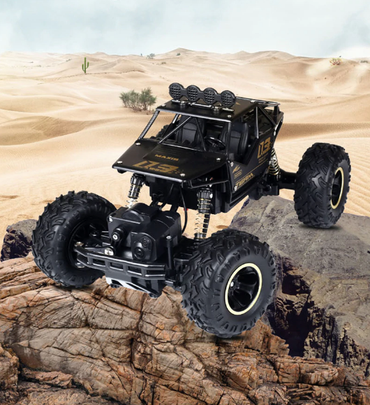 Uzaktan Kumandalı 4x4 Kaya Tırmanıcı Canavar Kamyon