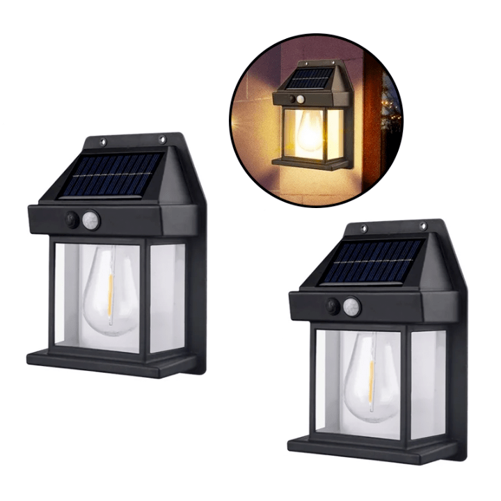 LumaBright solcelledrevet hagespot med bevegelsessensor energisparing for huseiere