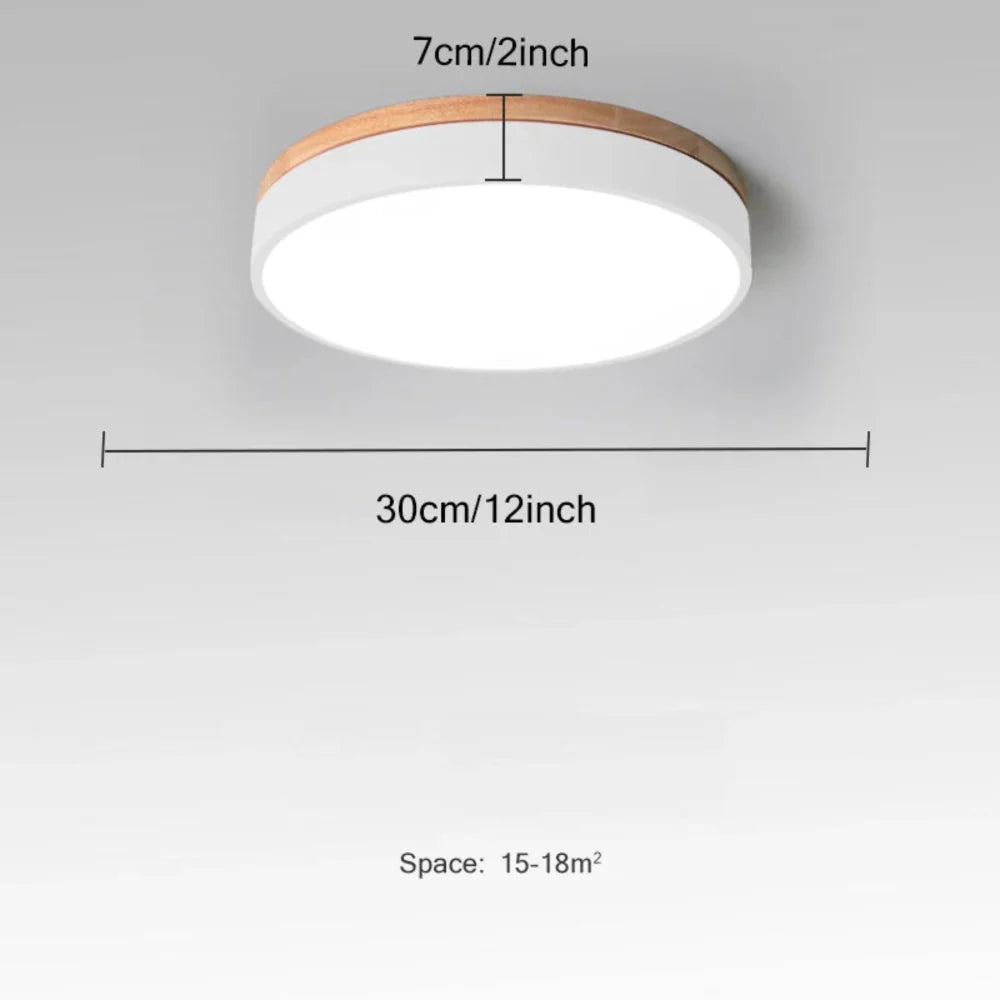 Taklampe | Nordisk innfelt med treinnslag for varm atmosfære
