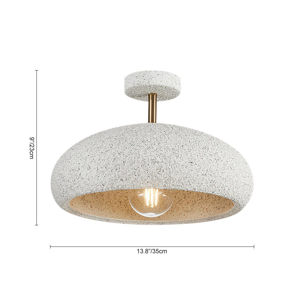 NovaLume Halo Taklampe med flekkete teksturfinish