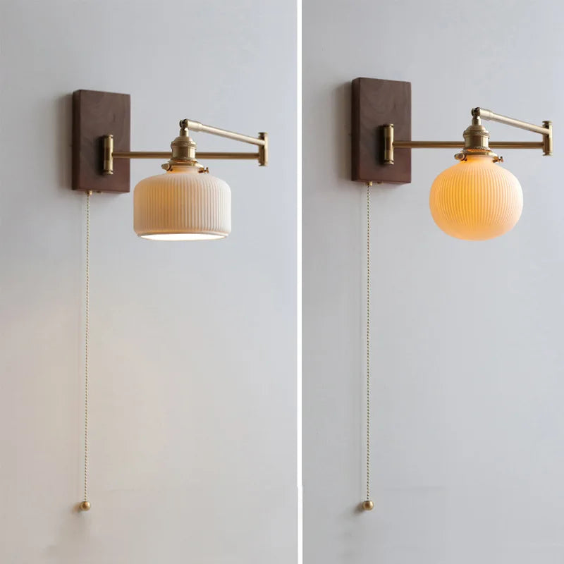 Aveline Ceramic Wall Lamp | Orntli