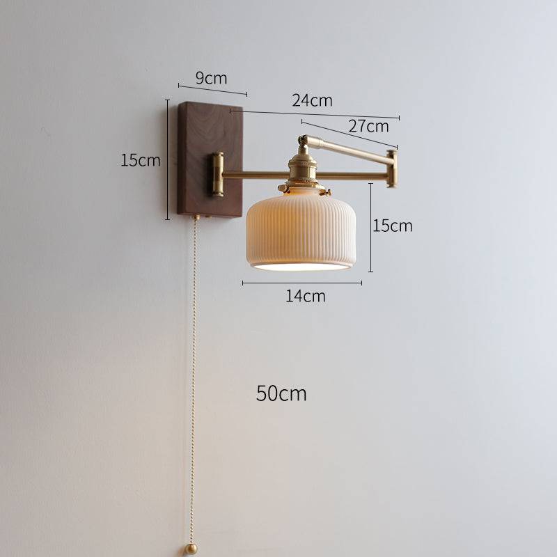 Aveline Ceramic Wall Lamp | Orntli
