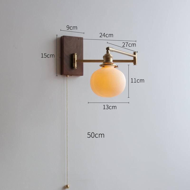 Aveline Ceramic Wall Lamp | Orntli