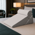 ELEVAREST Bed Pillow With Adjustable Wedge For Leg And Back Support