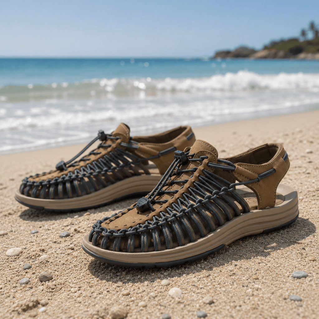 BREEZEFOOT Summer Sandals For Men Flexible Comfort