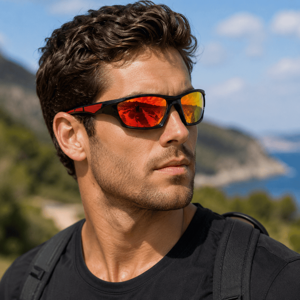 RAYMONT Vintage Round Polarized Sunglasses With UV400 Protection