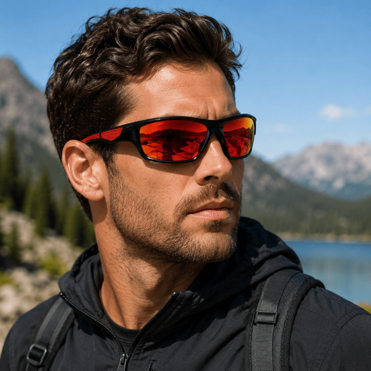 RAYMONT Vintage Round Polarized Sunglasses With UV400 Protection