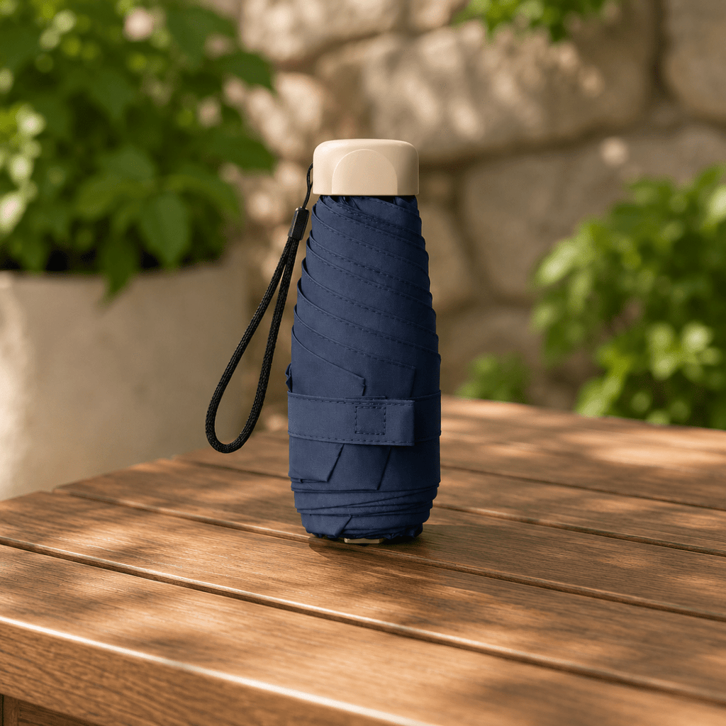 MICROSHADE ultralekka mini parasolka do ochrony przed słońcem i deszczem
