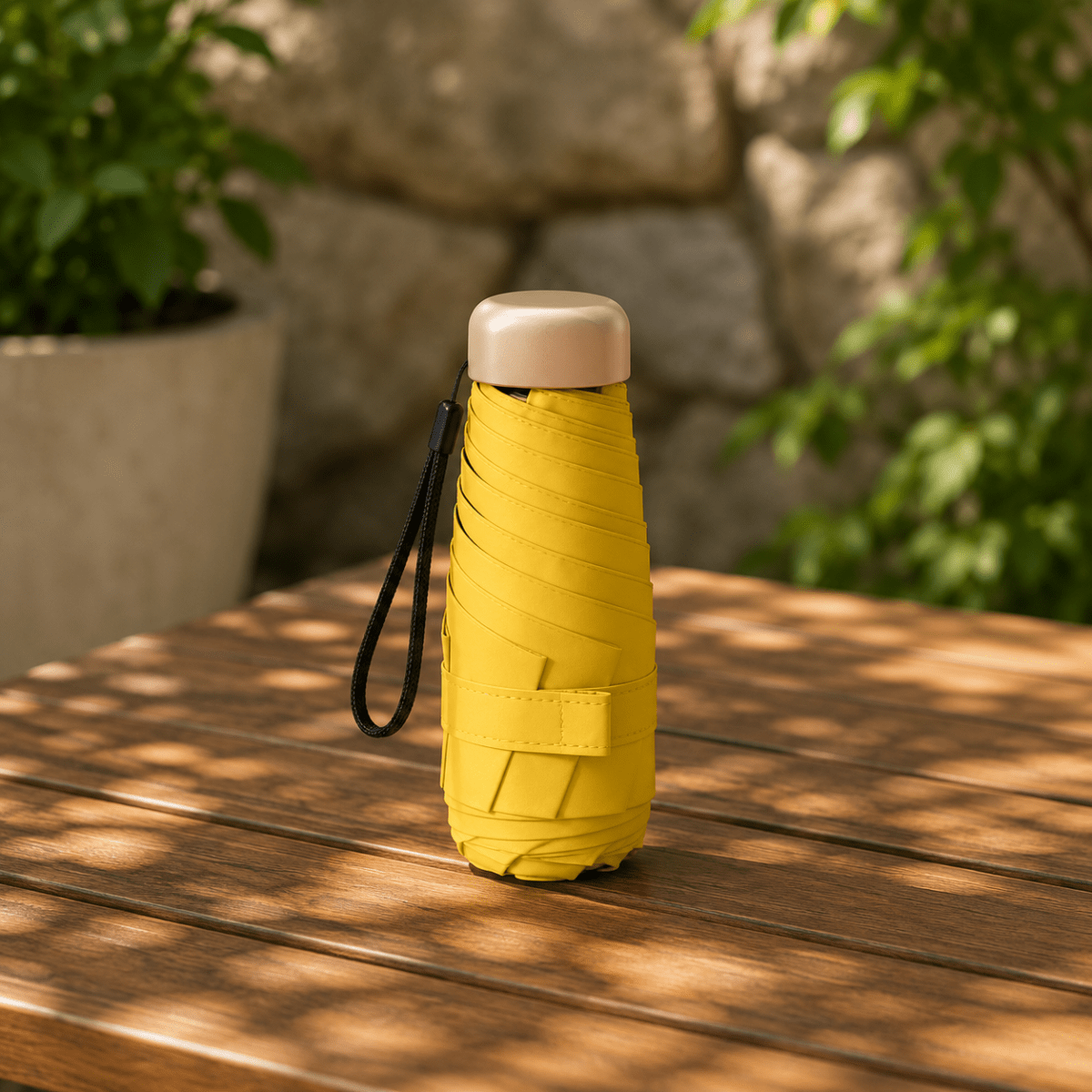 MICROSHADE ultralekka mini parasolka do ochrony przed słońcem i deszczem