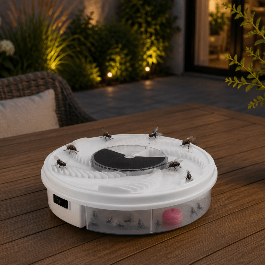ECOTRAPX Quiet Fly Trap For Indoor And Outdoor Insect Control