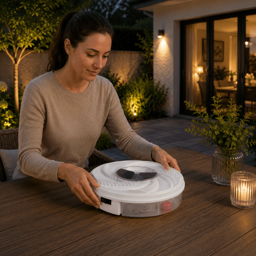 ECOTRAPX Quiet Fly Trap For Indoor And Outdoor Insect Control