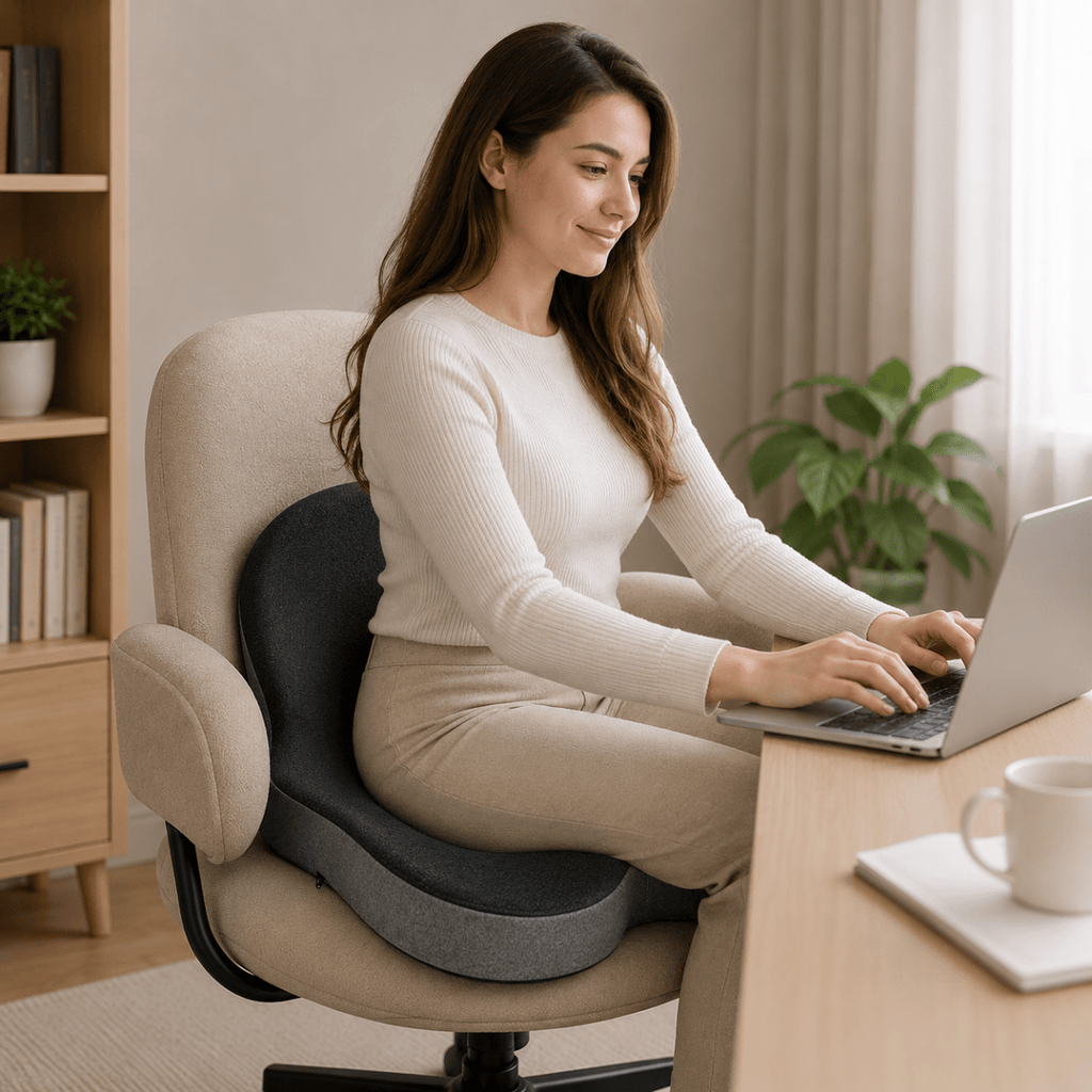VITALDREAM Kissen mit Memory-Schaum für bessere Schlafpositionierung und Komfort