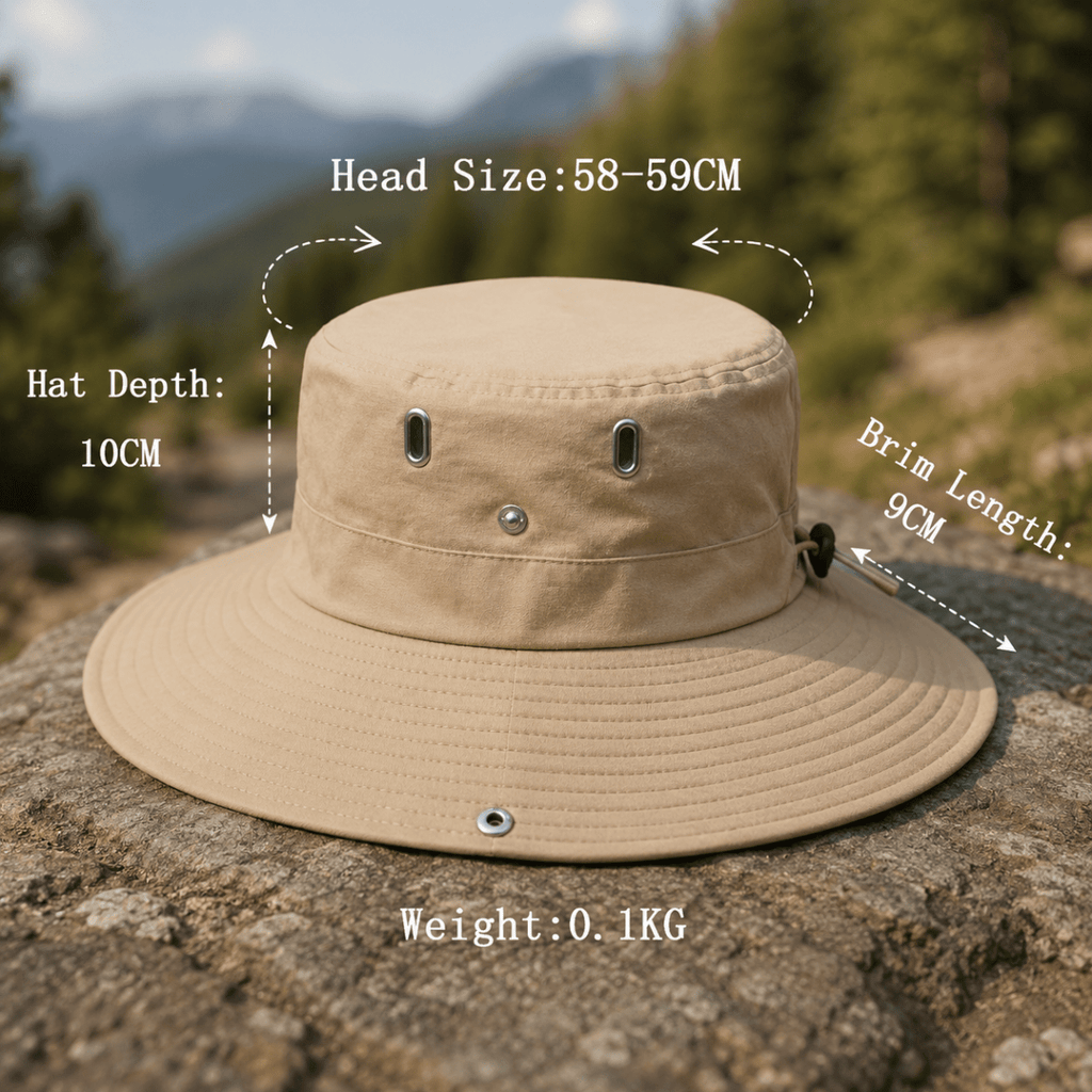 Cappello da Avventura SOLARCREST con Protezione UV per le Attività all'Aperto di Tutti i Giorni