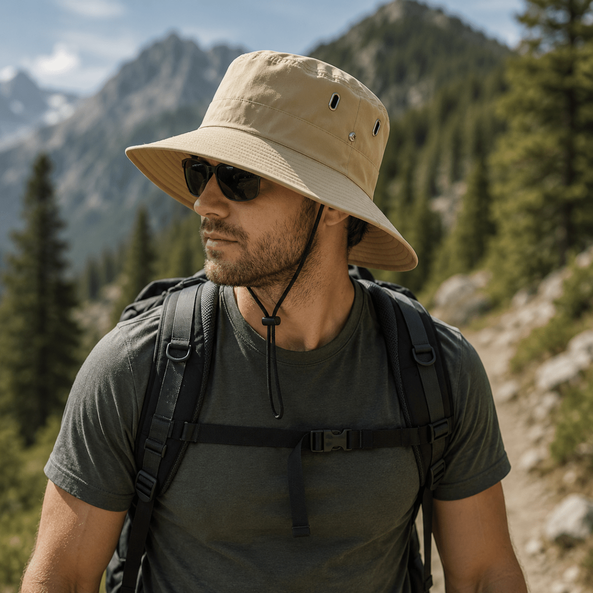 Cappello da Avventura SOLARCREST con Protezione UV per le Attività all'Aperto di Tutti i Giorni