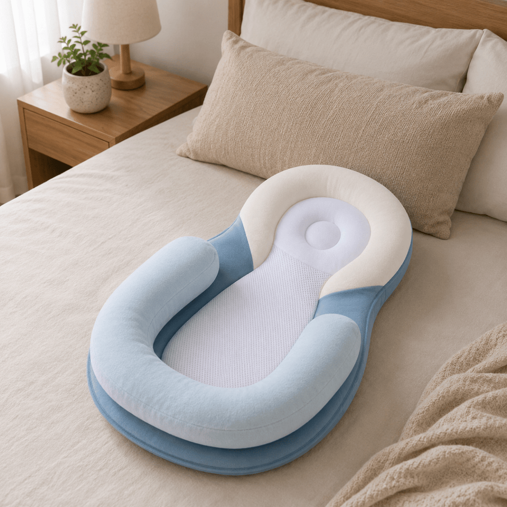 Almofada para Bebé LITTLEHAVEN para Sono Suave e Apoio Confortável