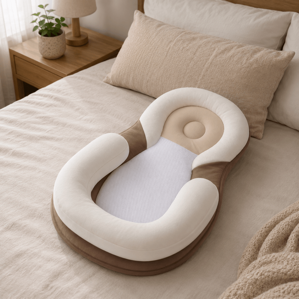 Almofada para Bebé LITTLEHAVEN para Sono Suave e Apoio Confortável